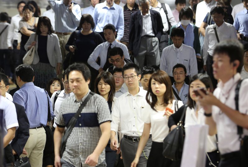 調查顯示，日本在全球員工生理、心理、社會和精神健康狀況排名中墊底。美聯社