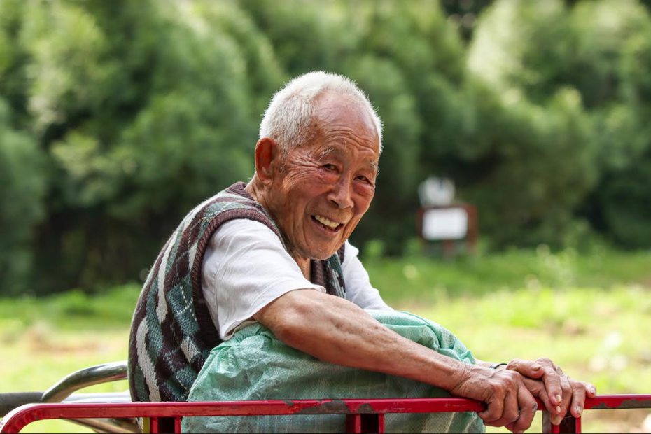 98歲的郭火炎是「花若盛開」主角。圖／春雷創意提供