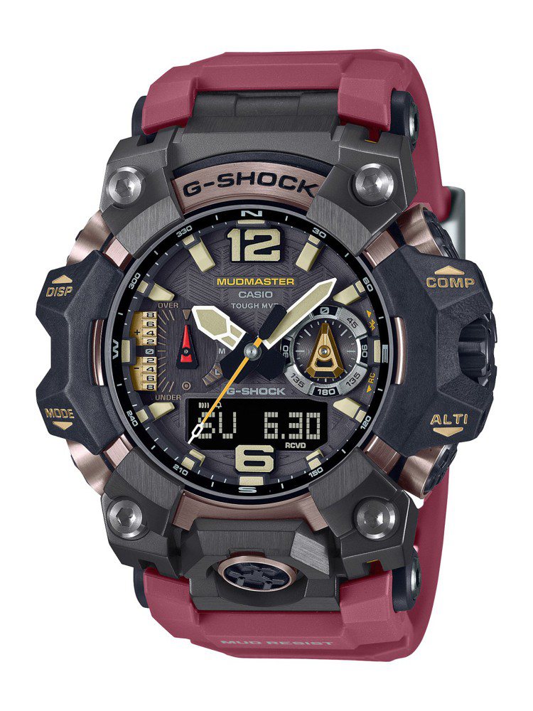G-SHOCK Master of G系列MUDMASTER GWG-B1000-1A4腕表，約25,000元。圖／Casio提供