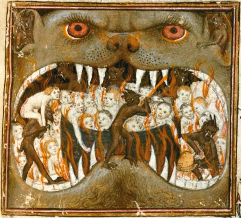 地獄之門常常是齜牙咧嘴的狼口。（圖／韓璞提供）