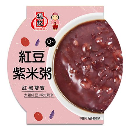 OKmart新推出「福記紅豆紫米粥」，售價59元。圖／OKmart提供