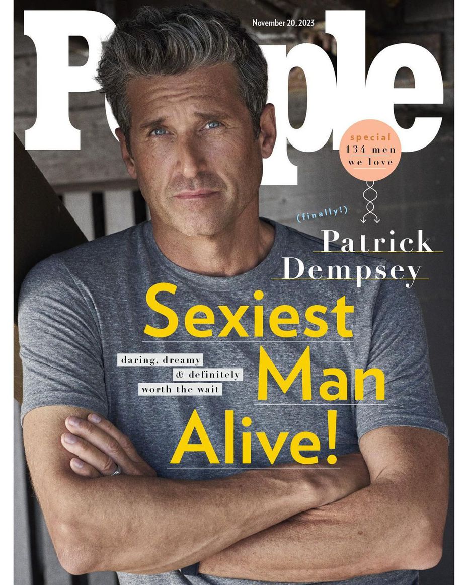 派屈克丹普西获选成为「时人」杂誌2023年最性感男人。图／摘自IG
