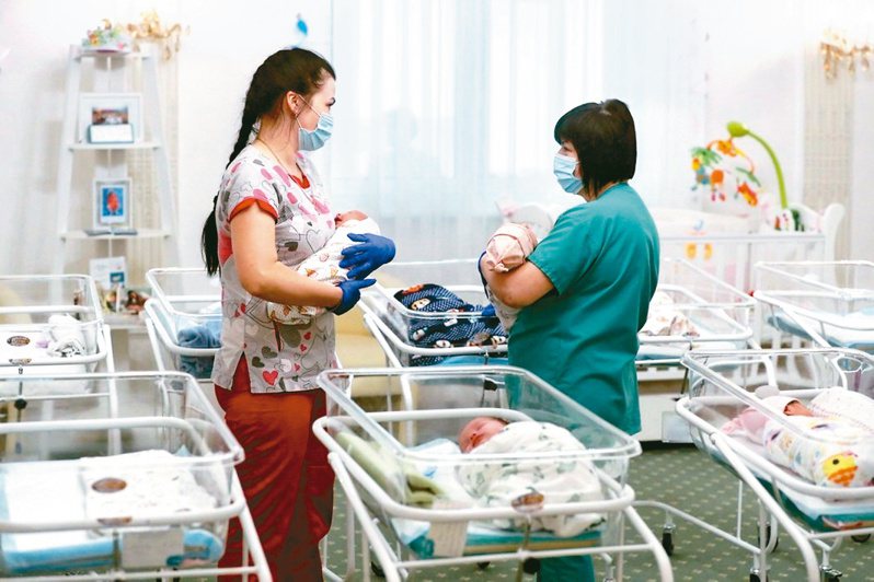 代理孕母在烏克蘭是合法產業。圖為基輔的代理孕母中心。（歐新社）