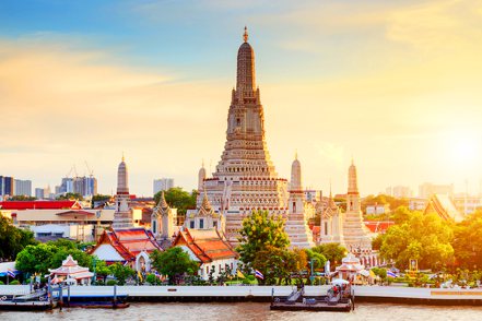 泰國宣布免簽後，易遊網泰國機票預訂量一週已有超過4成成長。圖/易遊網提供