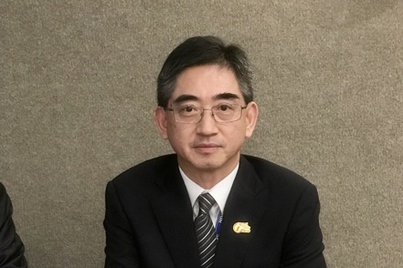 儒鴻副董事長王樹文首度出席法說會。 聯合報系資料庫
