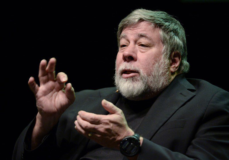蘋果共同創辦人 Steve Wozniak。 歐新社資料照