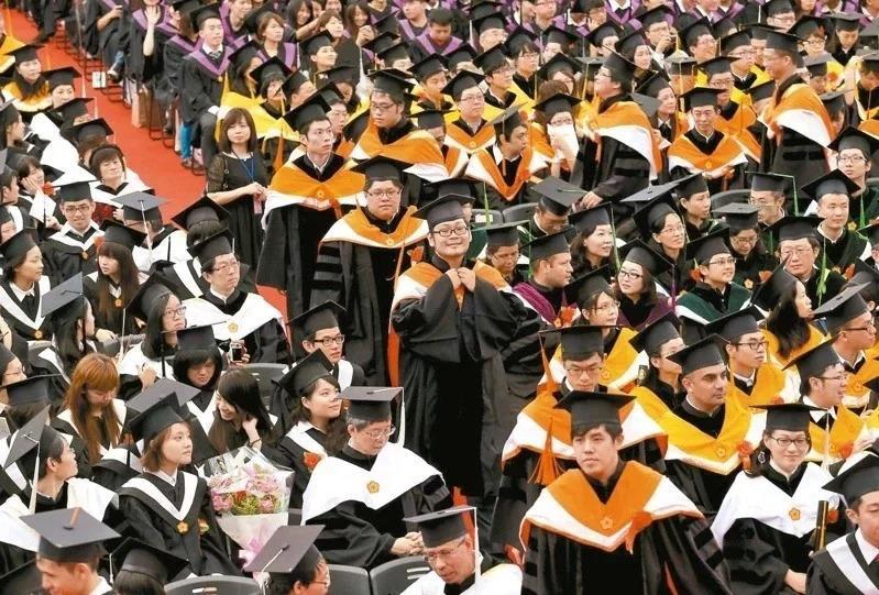 一名私立大學生醫領域的資深教授表示，根據他多年查訪，台灣應該是唯一一個把要有論文發表，還有點數規定當作博士畢業條款的國家。示意圖。圖／聯合報系資料照片