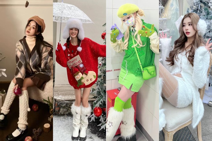 2023聖誕節就這樣穿！8種裝扮成為時尚焦點，「美拉德紅棕」、「Y2K綠」、「聖誕醜毛衣」！