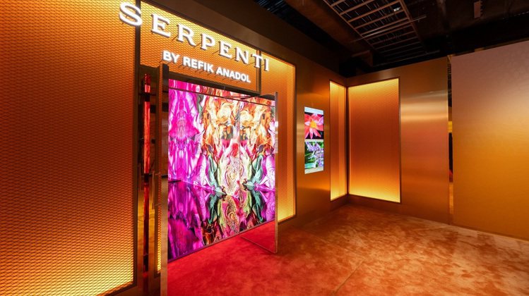 「寶格麗SERPENTI系列75周年傳世蛻變」珍藏藝術展於東京揭幕。圖／寶格麗提供