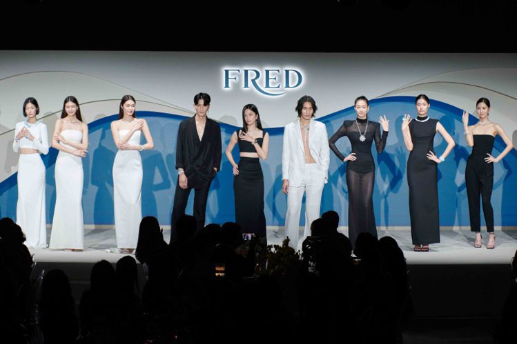 《FRED，源於1936年的珠寶創作大師》首爾展覽晚宴眾星雲集。圖／斐登提供