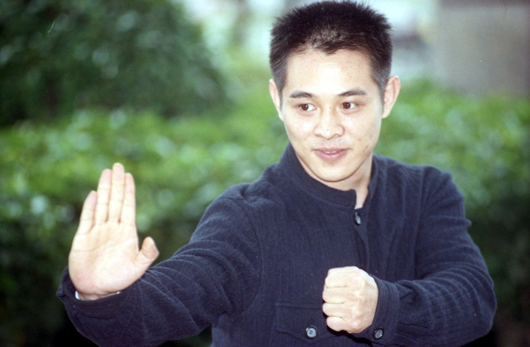 李連杰八歲學武，是影迷心中的「功夫皇帝」，主演許多經典電影。圖／聯合報系資料照