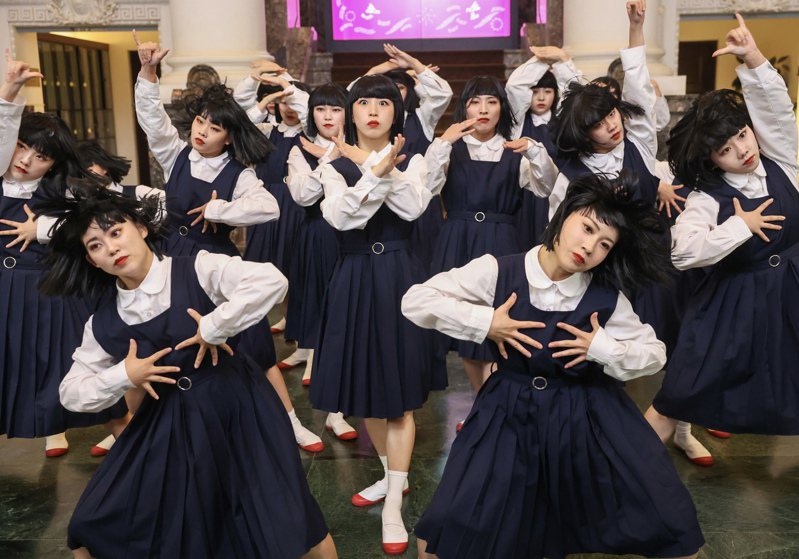 日本舞蹈團Avantgardey。圖／中央社