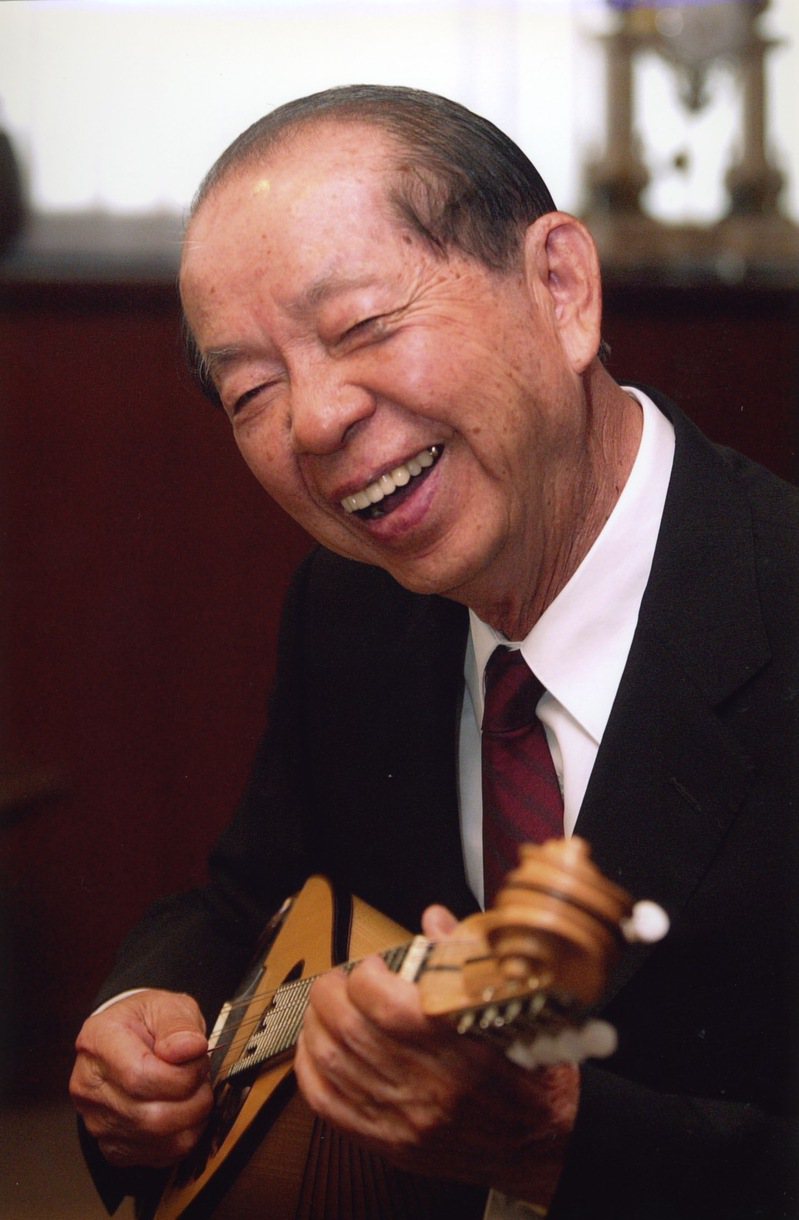 許文龍先生一生致力為台灣實現幸福感。圖／文化部提供