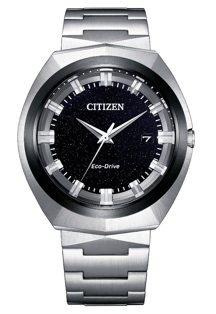 CITIZEN光動能無際星輝E365系列BN1014-55E腕表，精鋼表殼、表鍊，約18,800元。圖／CITIZEN提供