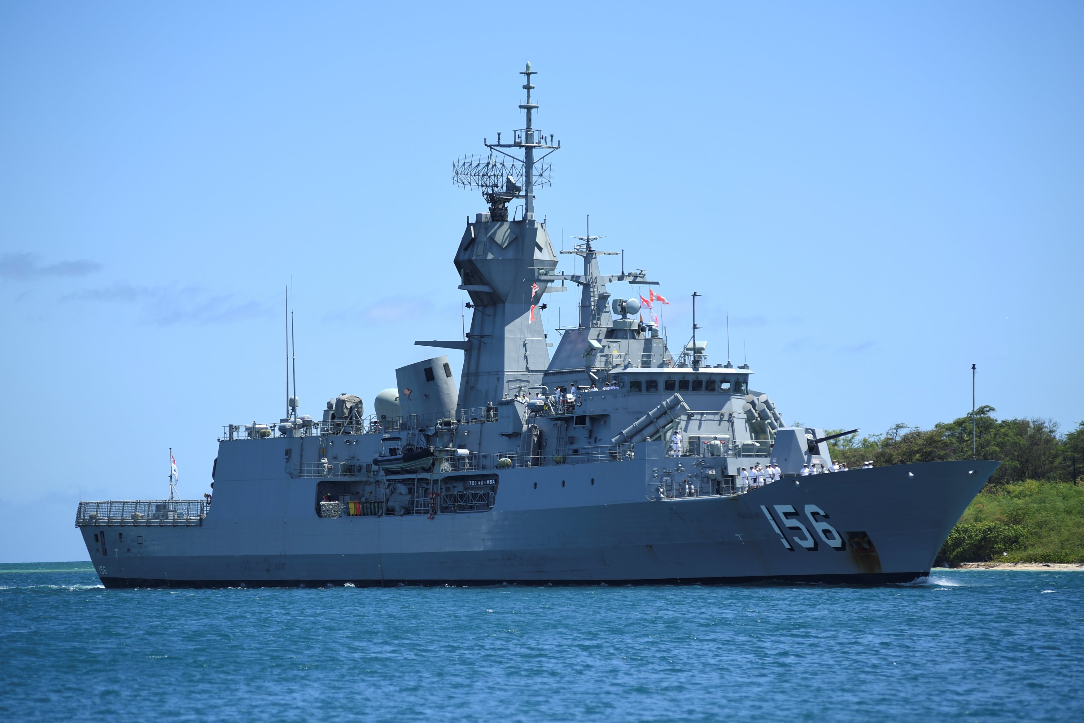 Reuters: Taiwan’s Ministry of National Defense confirmed that an Australian warship passed through the Taiwan Strait on the 23rd | United News Network