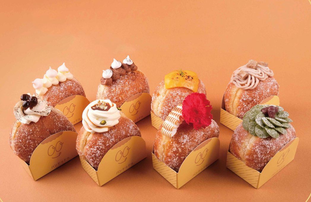 「ChubbyDoo」將為500趴帶來多款獨家甜甜圈。圖／ChubbyDoo提供
