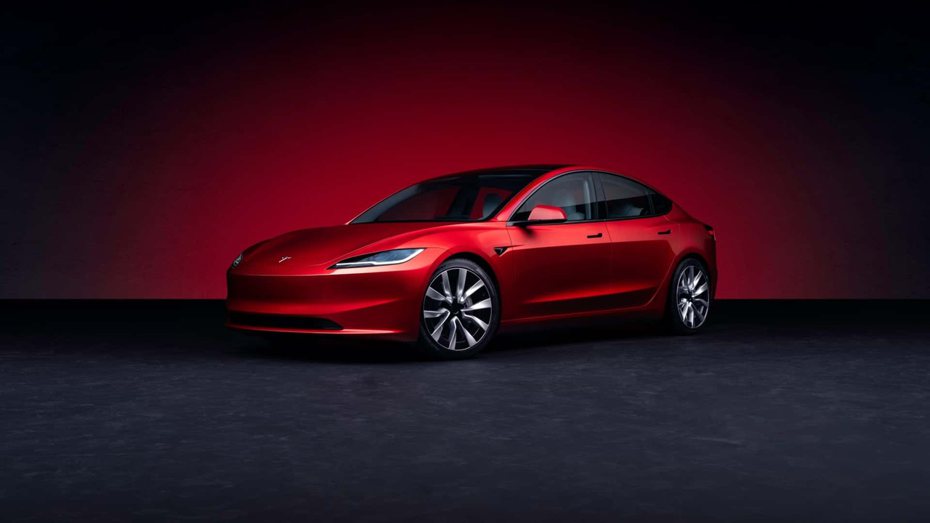 Tesla Model 3 Highland。 摘自motor1.com