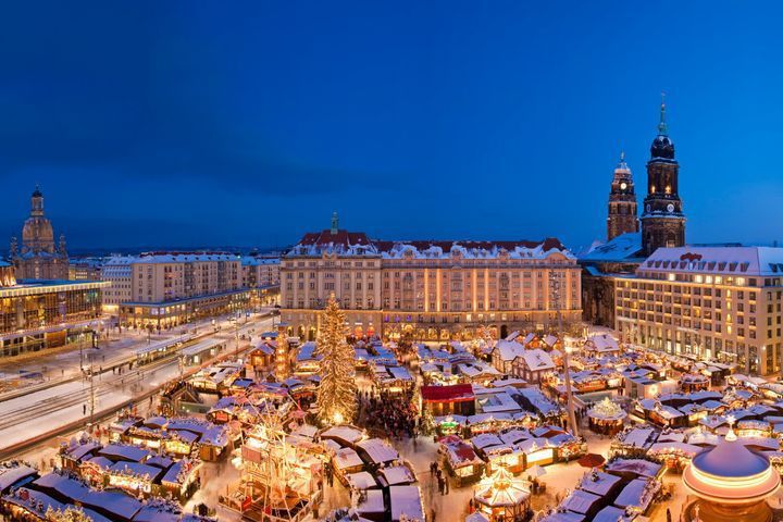 歷史悠久的德勒斯登聖誕市集已來到第589屆。　圖：Visit Saxony（@LHD/Dittrich, Sylvio Dittrich）／提供