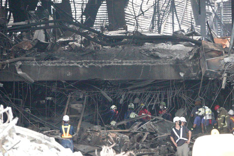 屏東科技產業園區「明揚國際」廠房9月22日發生爆炸，造成9死、112人傷、1失聯悲劇。記者劉學聖／攝影