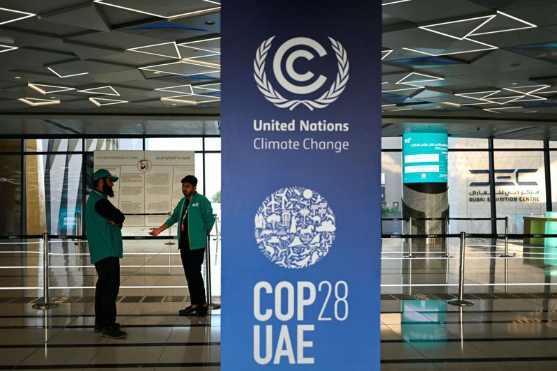 聯合國氣候變化綱要公約第28次締約方會議（COP28）將在杜拜登場。 法新社