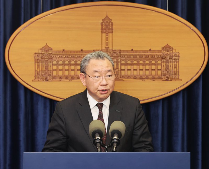 總統府宣布，俞大㵢出任駐美代表。記者曾原信／攝影