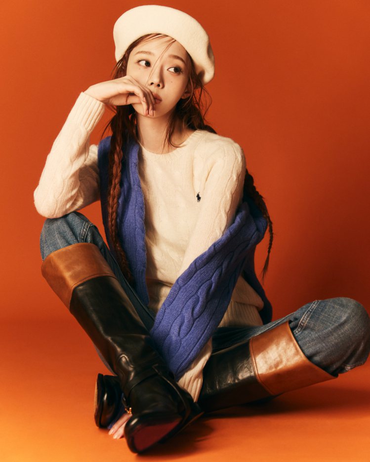 女團aespa成員Winter被Polo Ralph Lauren相中成為韓國區品牌大使。圖／Ralph Lauren提供