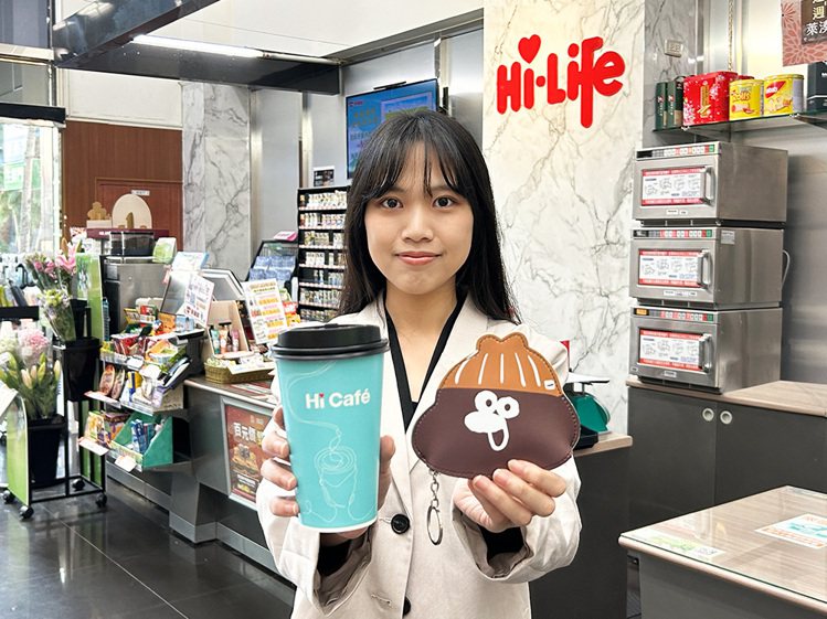 即日起至12月12日在萊爾富門市超值購購買Hi Café大杯美式咖啡6杯，送奧樂...