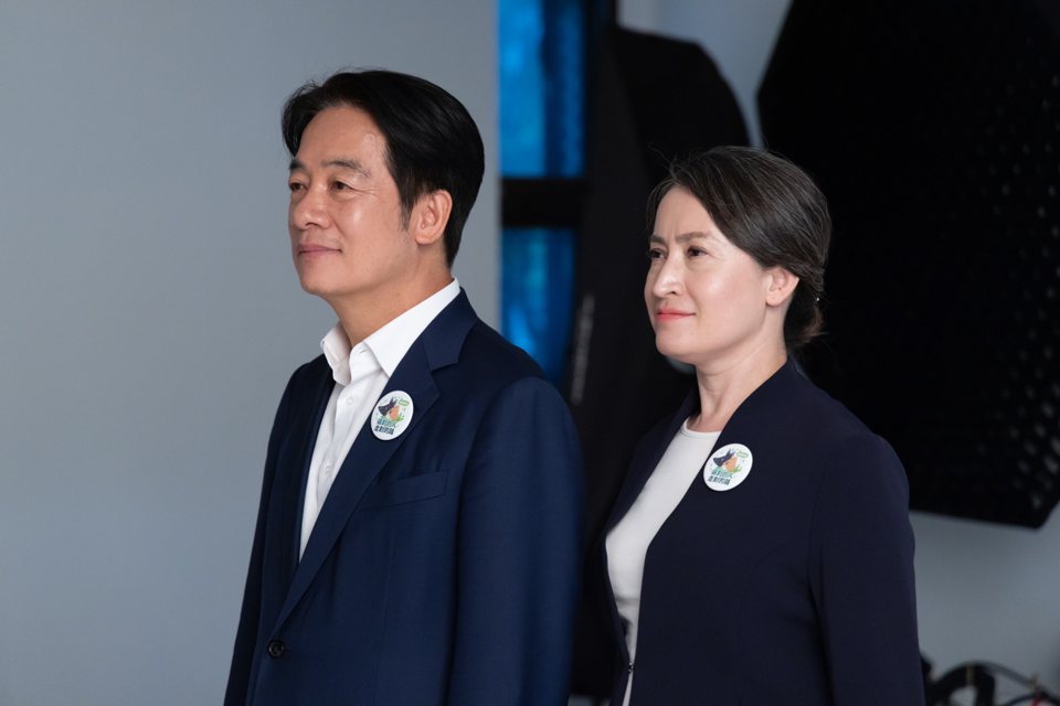 民進黨總統參選人賴清德（圖左）與副手搭擋蕭美琴。本報資料照片
