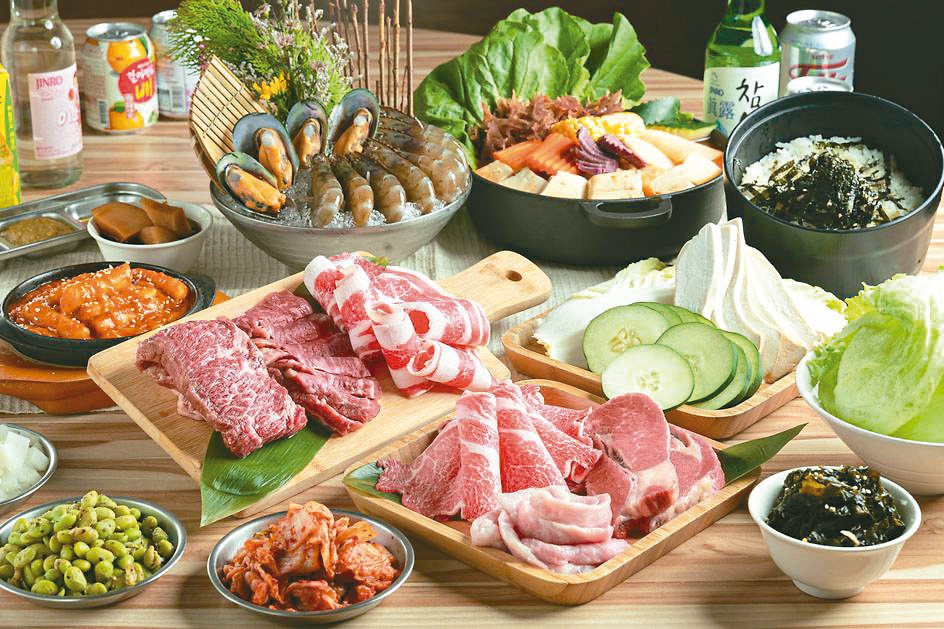 燒桶子韓食烤肉，體驗最道地的韓國烤肉。燒桶子／提供