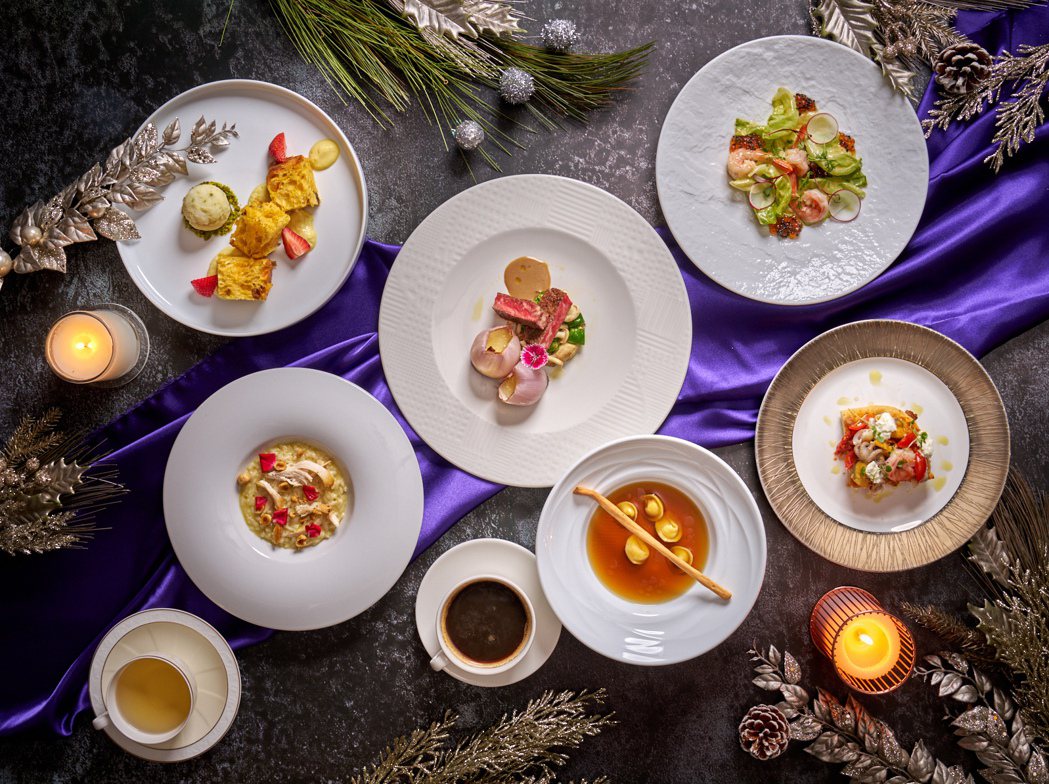 GMT義大利餐廳推出「聖誕臻選」套餐，由澳洲頂級M8和牛入菜。業者/提供