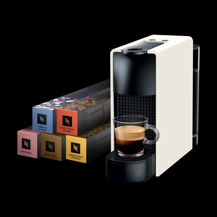 時尚質感美型Original系列Essenza Mini咖啡機熱銷推薦組合優惠價4020元。圖／Nespresso提供