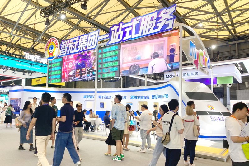 台灣遊戲通路龍頭廠智冠7月間參加ChinaJoy 2023。圖／聯合報系資料照片