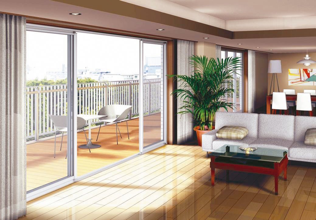 YKK AP營造窗明几淨居家環境。台灣華可貴建材／提供