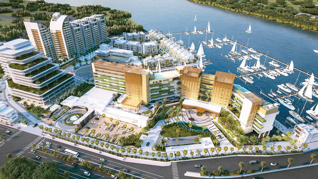 由新加坡悅榕集團和亞果遊艇集團斥資26億打造的安平港悅椿度假酒店，預定2027年...