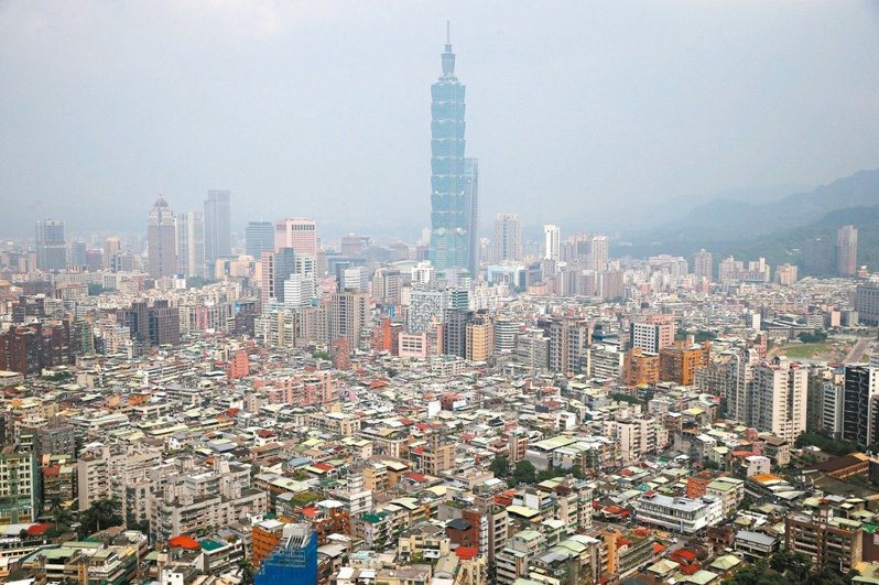 台北在2016年時曾被評選為「全球最醜城市之一」。圖／本報資料照