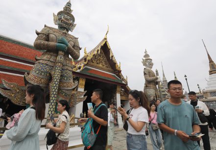 泰國觀光局副局長擬邀請字節跳動旗下抖音平台上的創作者製作旅遊內容，以吸引旅客。(歐新社)