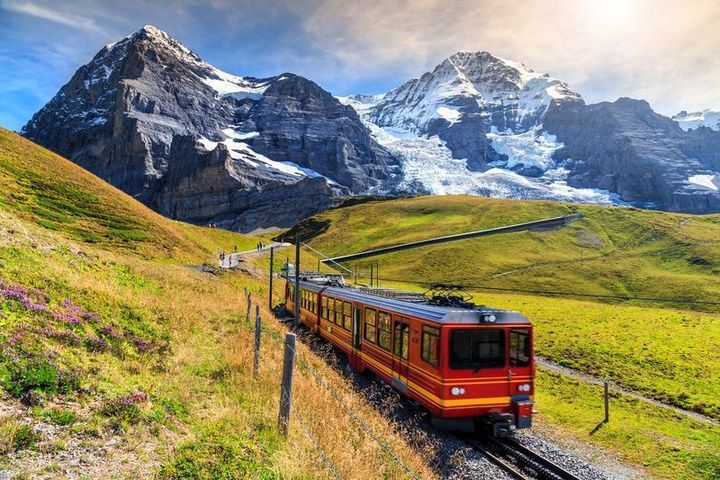 少女峰景觀列車。　圖：Shutterstock／來源