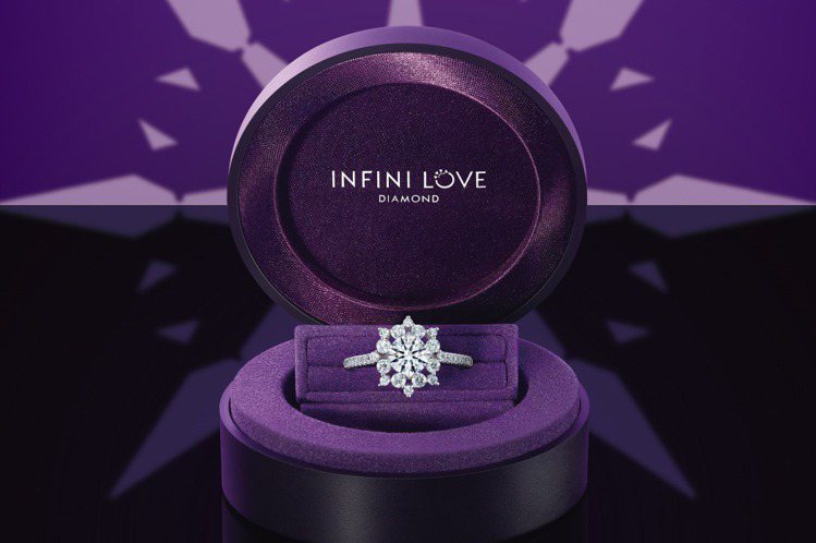 點睛品Infini Love Diamond最新設計。圖／點睛品提供