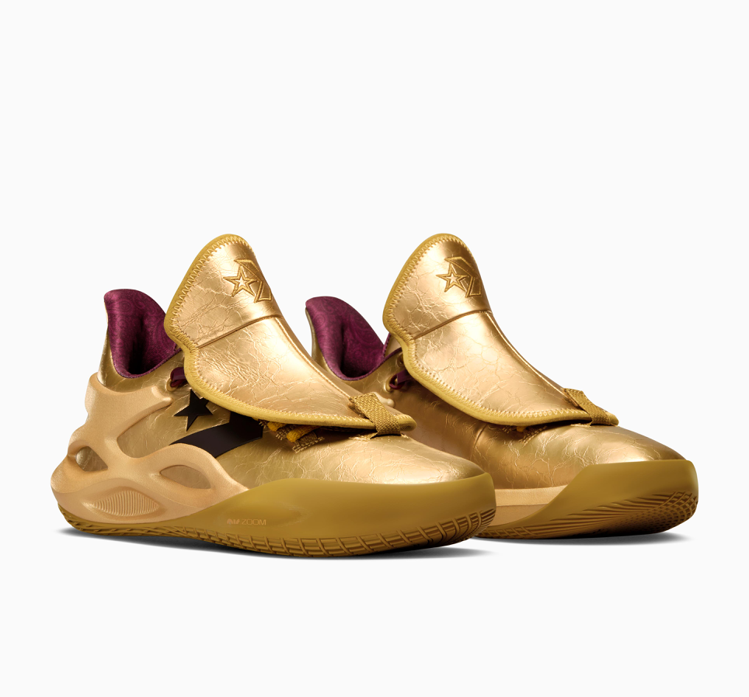 Converse x Wonka聯名系列ALL STAR BB TRILLIANT CX籃球鞋，3,780元。 圖／Converse提供