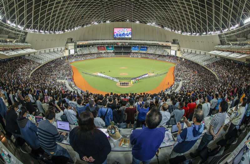 台北大巨蛋首秀迎來亞錦賽進行。 聯合報系資料照