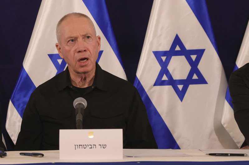 以色列国防部长葛朗特（Yoav Gallant）。美联社(photo:UDN)
