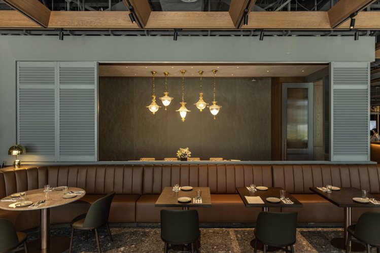 「Bar Domani」義式餐酒館內部空間。圖／忠泰生活開發提供