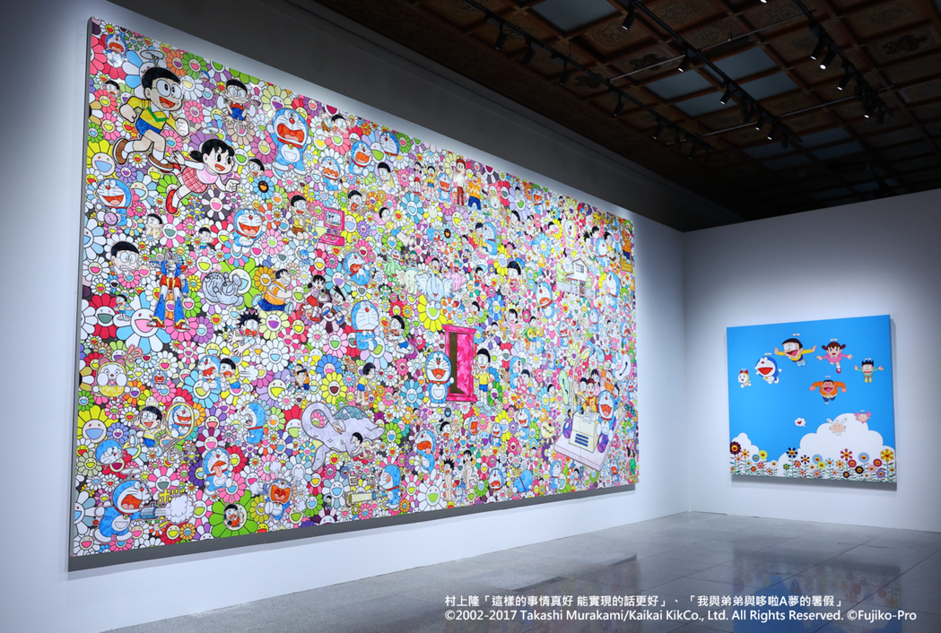 《THE哆啦A夢展 台北 2023》總共邀集28位藝術家，村上隆亦為其中一位。｜...