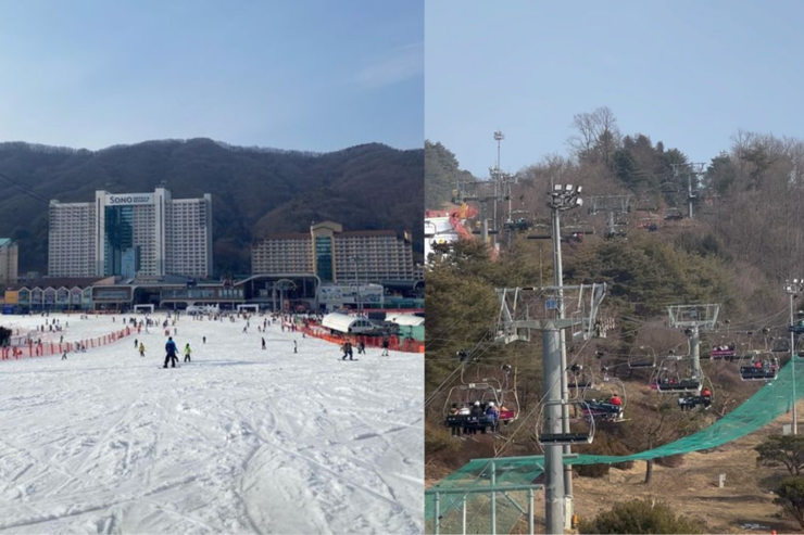 【趣吧】韓國洪川大明滑雪場攻略｜單板雙板、初學進階都玩得開心！