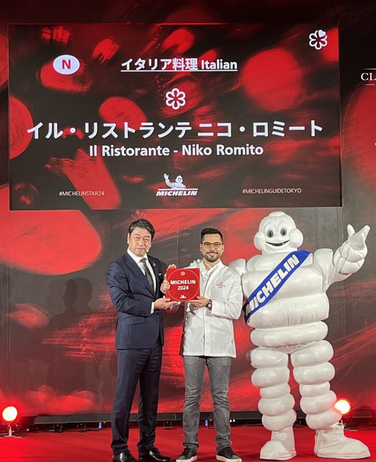 東京寶格麗飯店的義大利餐廳Il Ristorante - Niko Romito在2024年東京米其林指南評鑑獲得米其林一星殊榮。圖／寶格麗提供