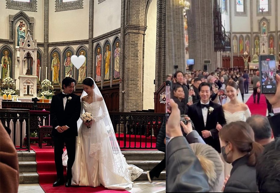金東旭與Stella今舉行婚禮。圖／截自X平台