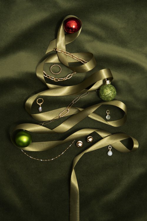 OLIVIA YAO JEWELLERY OURO中性雙色系列輕珠寶。圖／OLIVIA YAO JEWELLERY提供