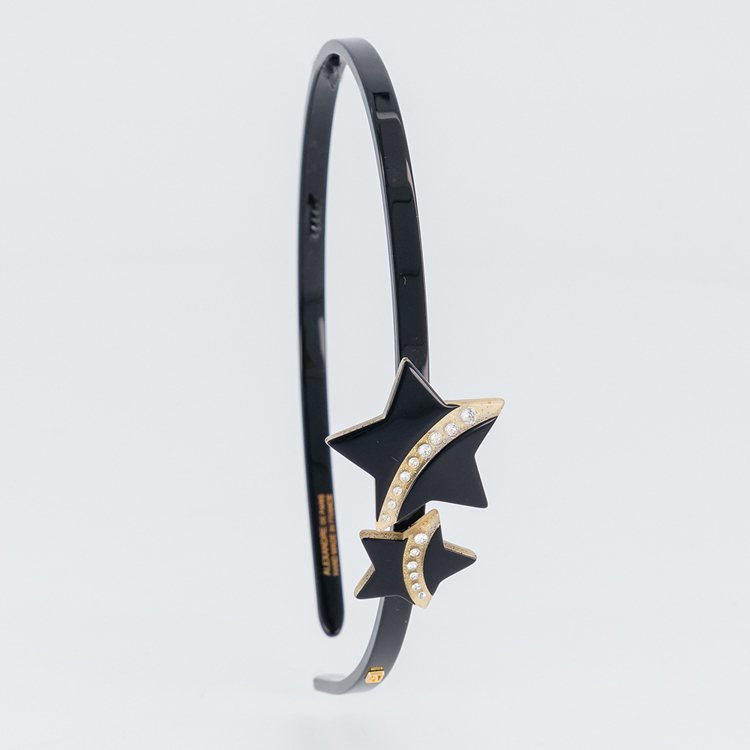 亞歷山卓髮飾流金五芒星髮箍，5,500元。圖／Alexandre de Paris提供