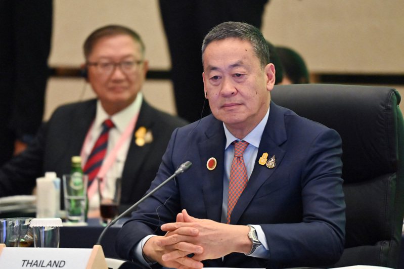 泰國總理賽塔17日在東京參加日本東協峰會。路透