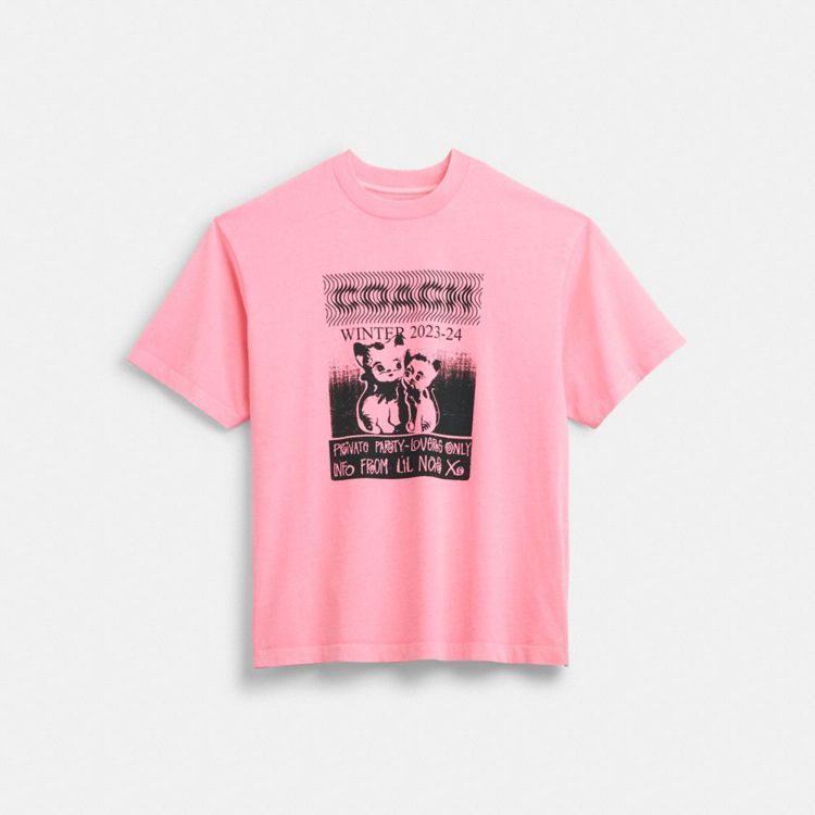 The Lil Nas X Drop系列T恤，3,900元。圖／COACH提供